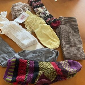 Assorted Ankle and Knee Socks